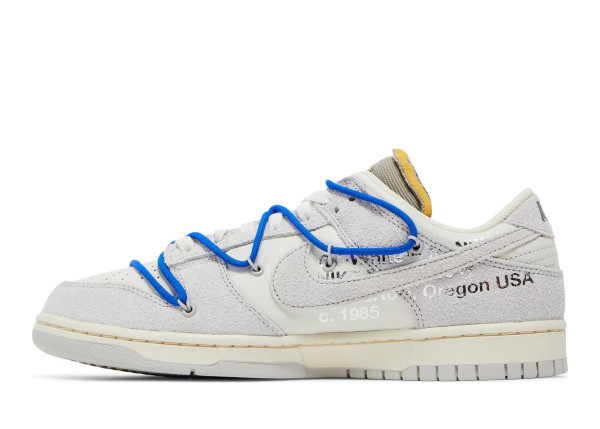 nike dunk low off white lot 322