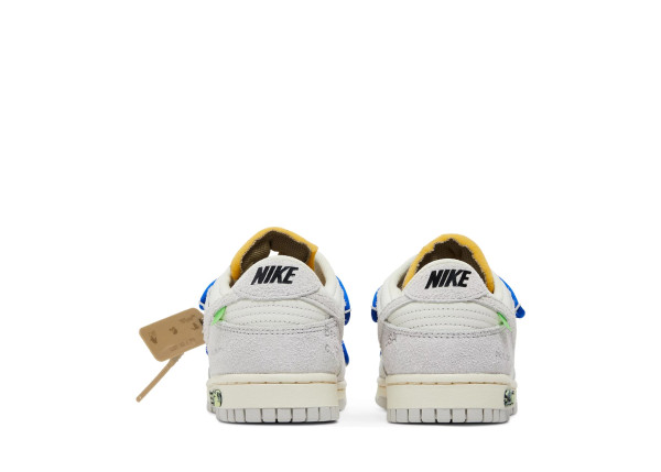 nike dunk low off white lot 323