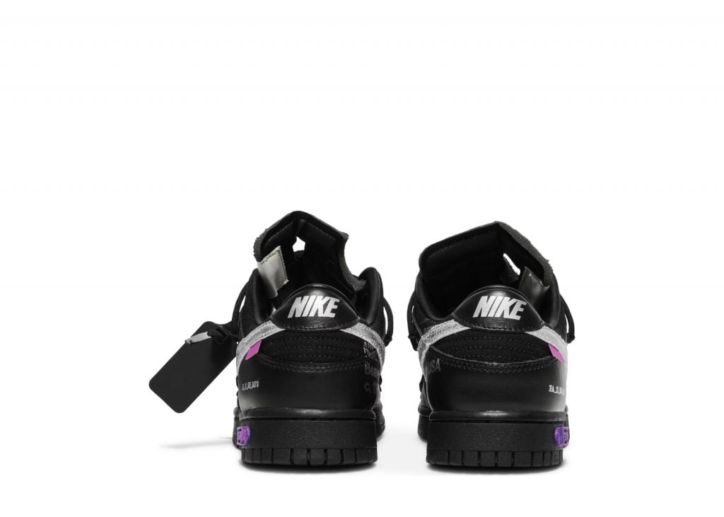 Nike Dunk Low Off-White Lot 50 - DM1602-001 | Sneaker Baker