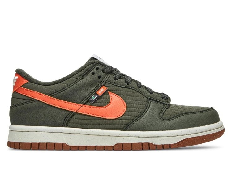 nike dunk low retro nn toasty sequoia (gs)