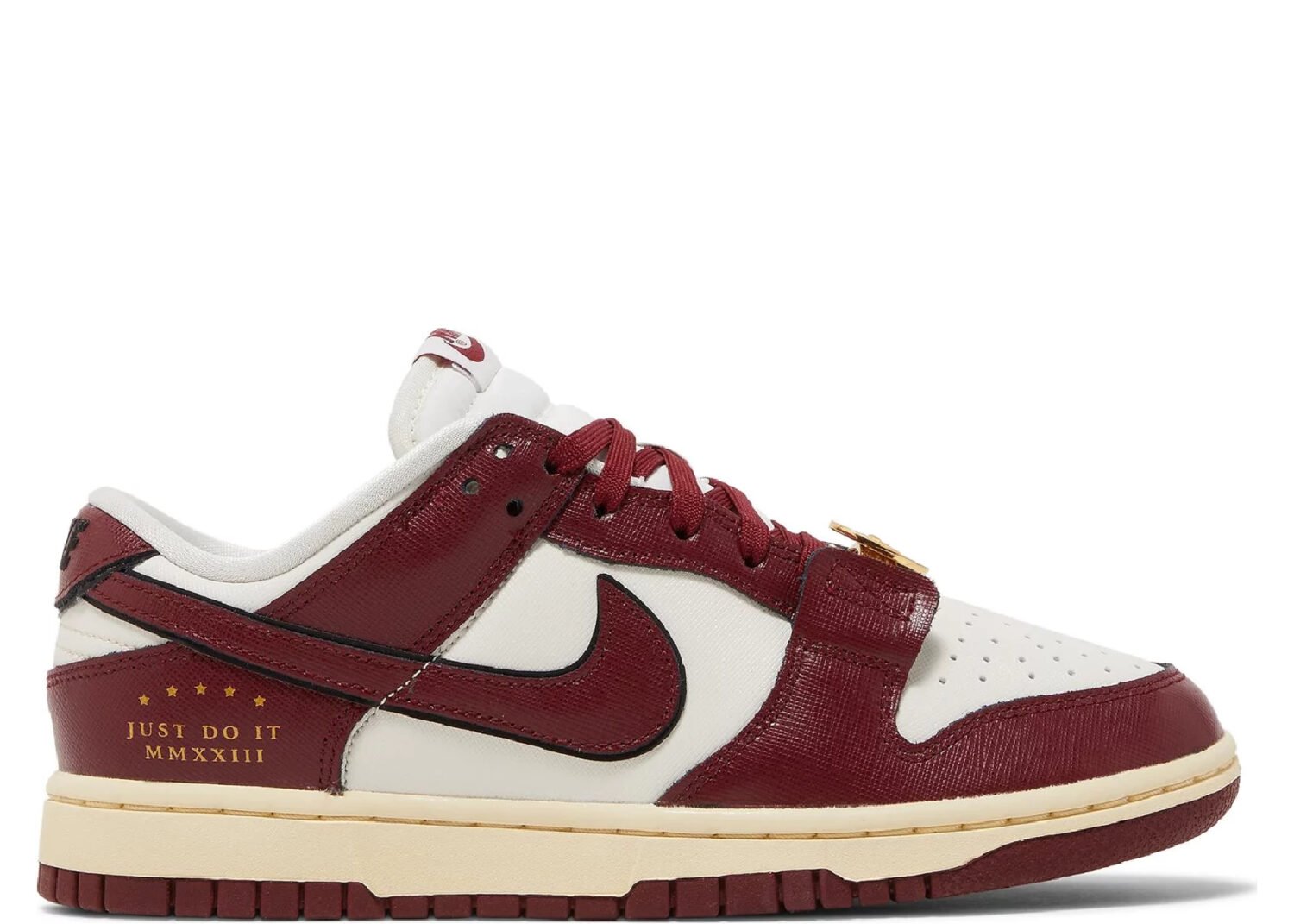 nike dunk low se just do it sail team red (w)