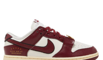 Nike Dunk Low SE Just Do It Sail Team Red (W)