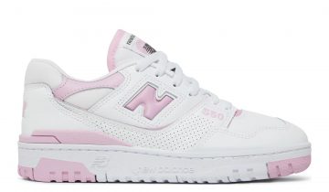 New Balance 550 White Bubblegum Pink (W)