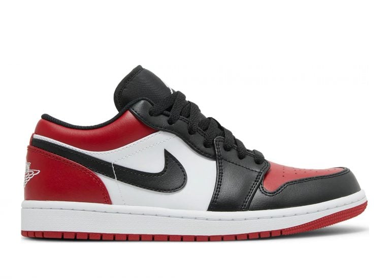 nike air jordan 1 low bred toe