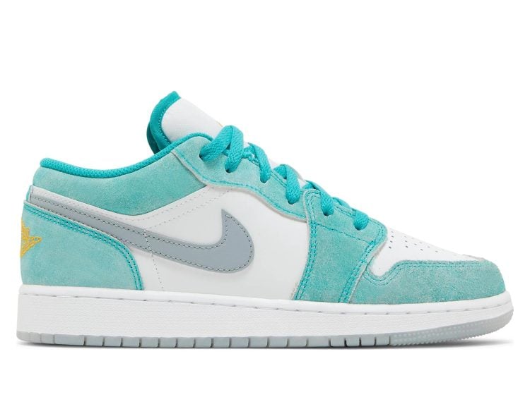 nike air jordan 1 low new emerald (gs)