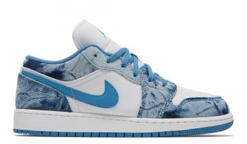 Nike Air Jordan 1 Low Washed Denim (GS)
