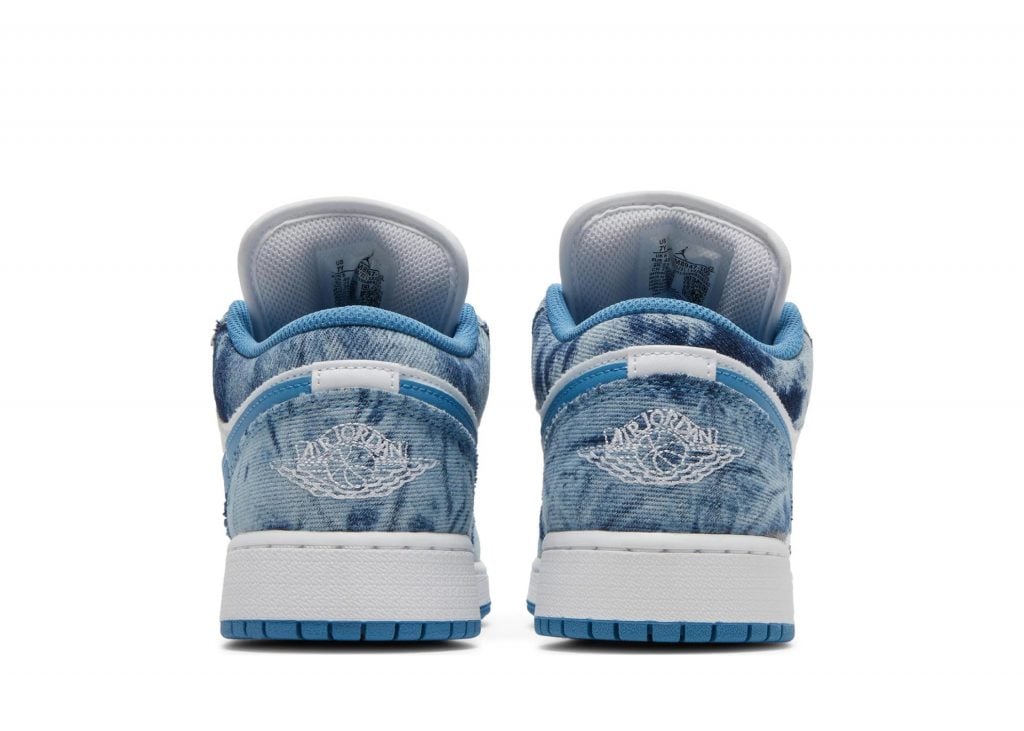 Nike Air Jordan 1 Low Washed Denim (GS) - DM8947-100 | Sneaker Baker