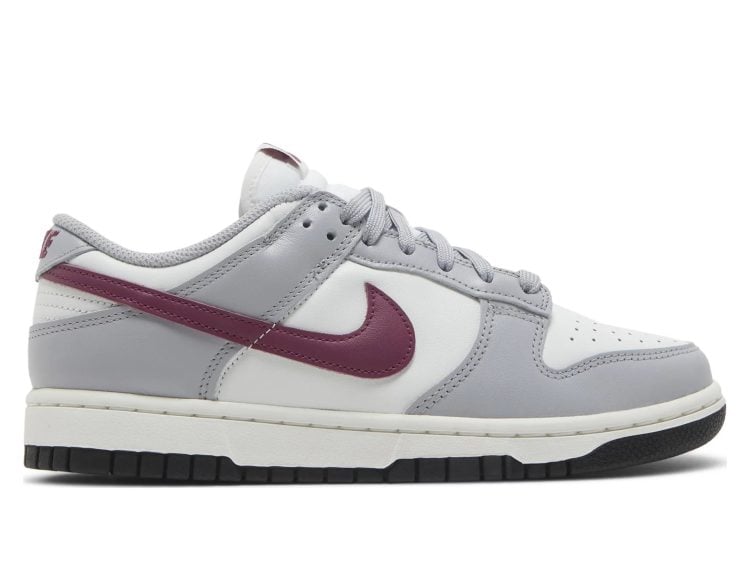 nike dunk low pale ivory redwood (w)