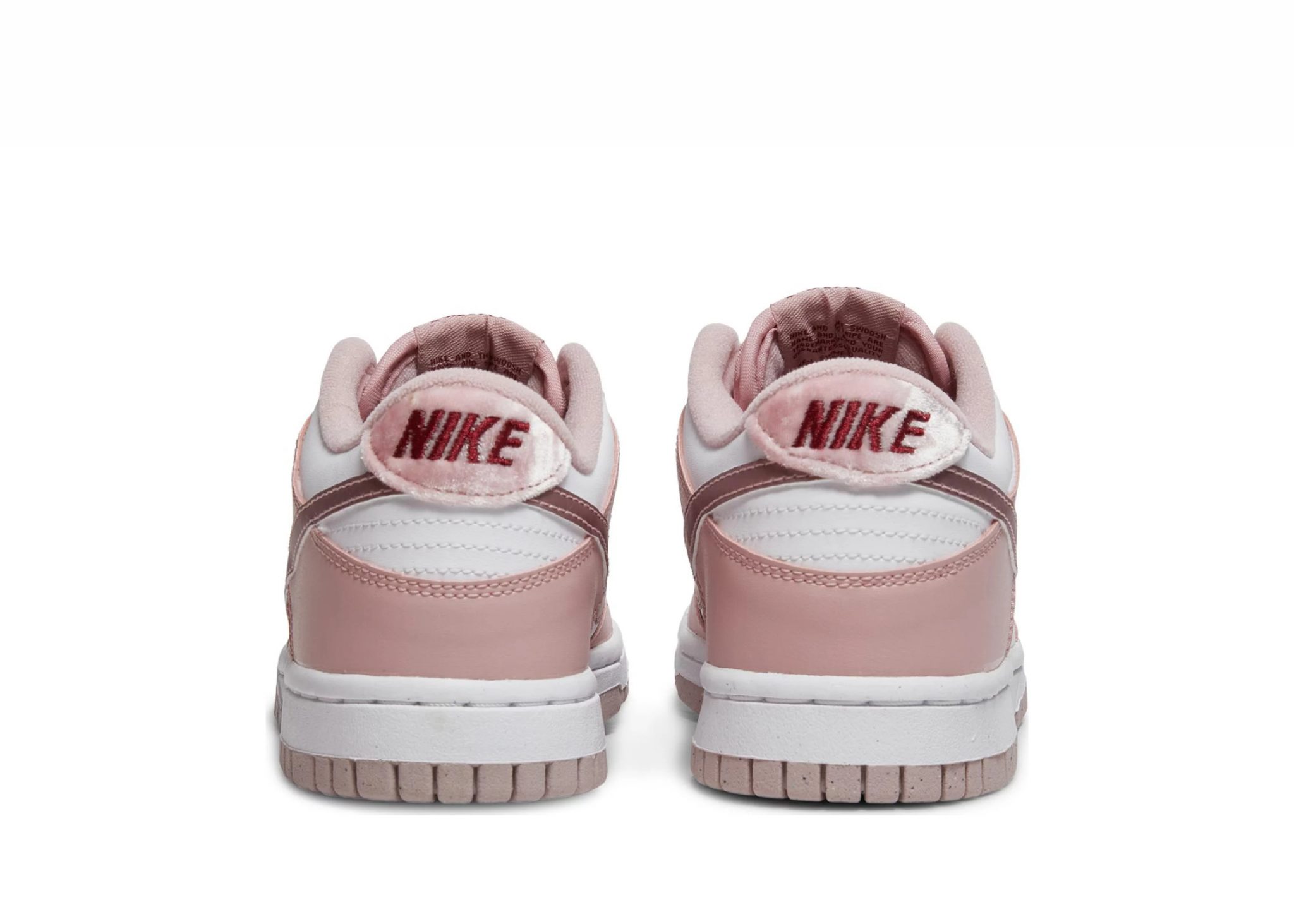 gs nike dunk low pink velvet