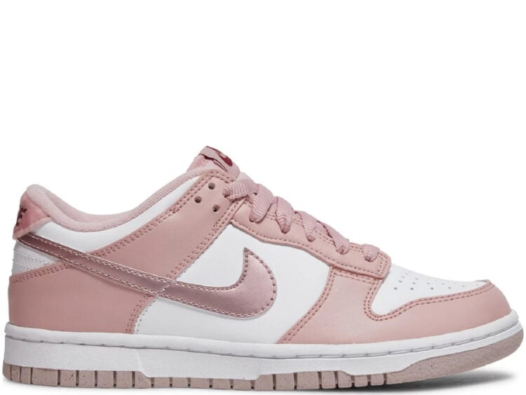 nike dunk low pink velvet (gs)