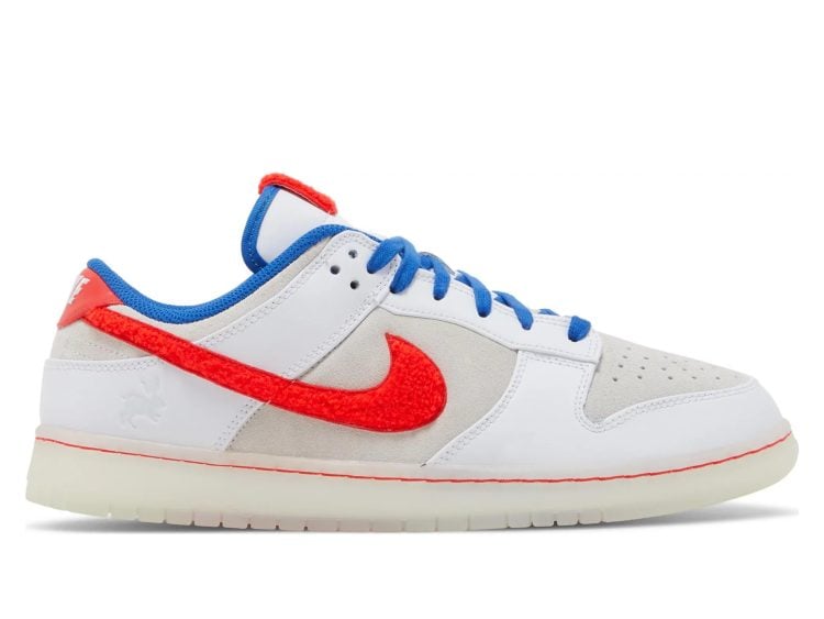 nike dunk low retro prm year of the rabbit white rabbit (2023)