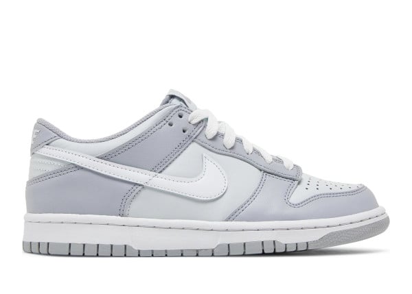 nike dunk low two toned grey (gs)