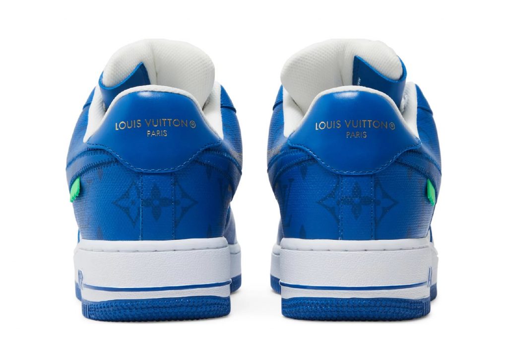 louis vuitton air force ones white