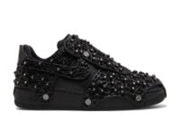 nike air force 1 low swarovski retroreflective crystals black (w)