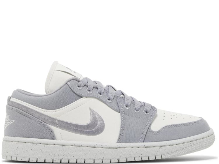 nike air jordan 1 low se light steel grey (w)