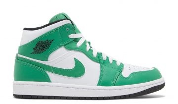 Nike Air Jordan 1 Mid Lucky Green