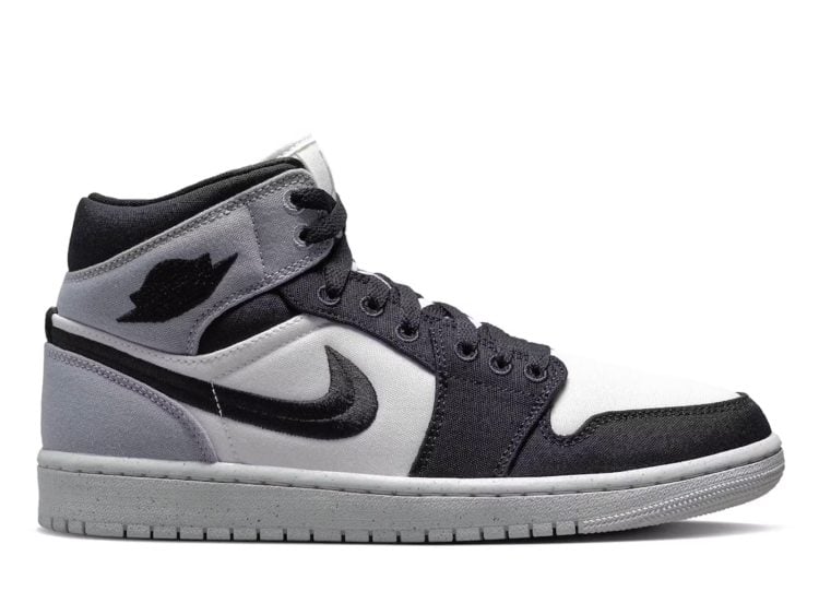 nike air jordan 1 mid se light steel grey (w)