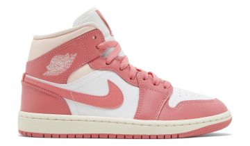 Nike Air Jordan 1 Mid Strawberries and Cream (W)
