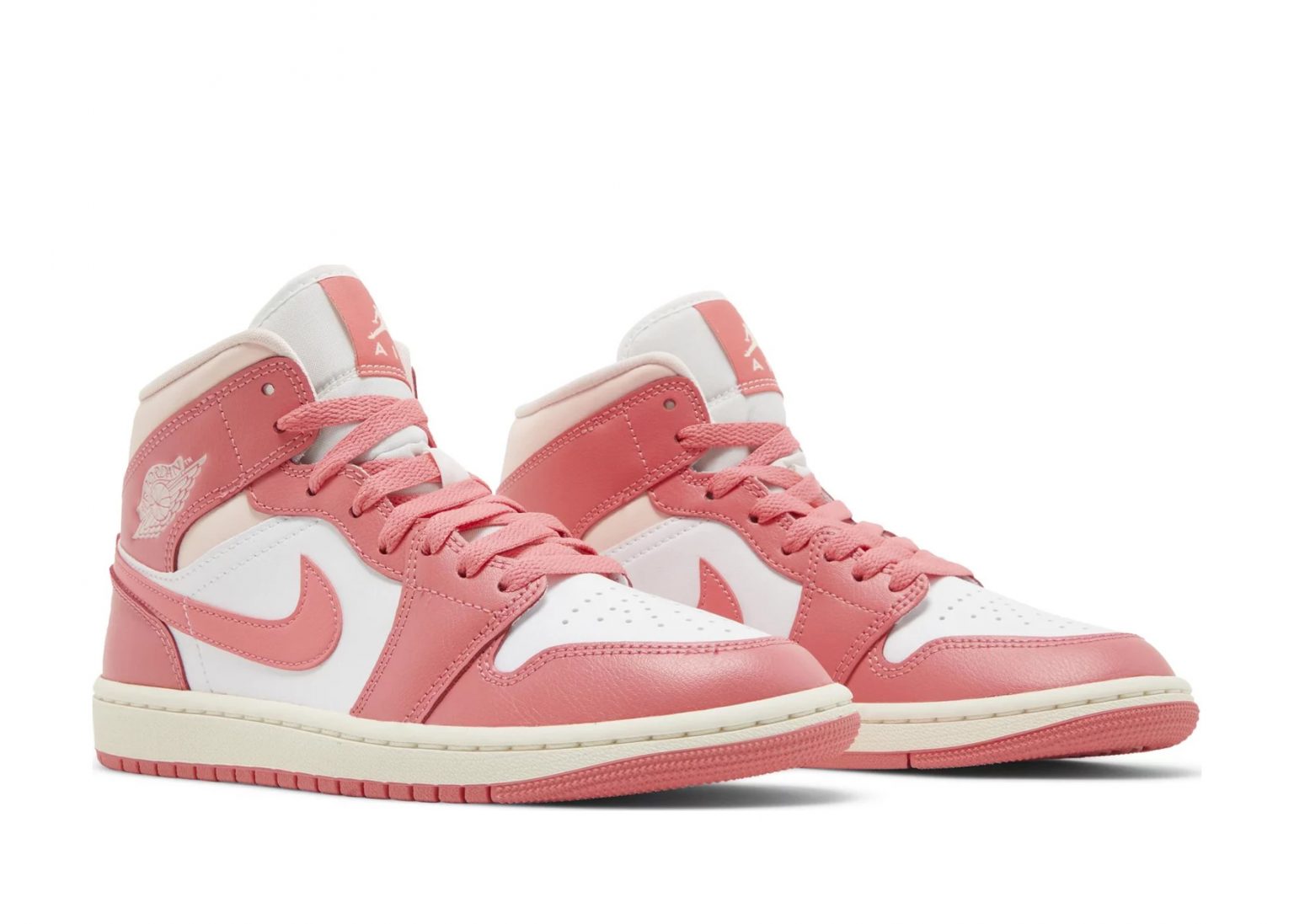 Nike Air Jordan 1 Mid Strawberries and Cream (W) BQ6472186 Sneaker