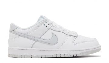 Nike Dunk Low White Pure Platinum (GS)