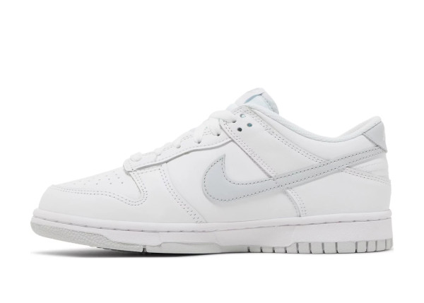 nike dunk low white pure platinum (gs)2