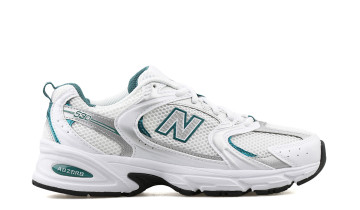 New Balance 530 White Silver Green