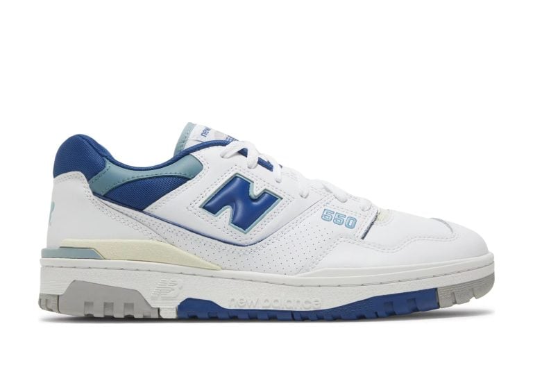 new balance 550 white blue groove