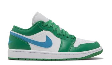 Nike Air Jordan 1 Low Lucky Green Aquatone (W)