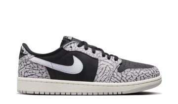 Nike Air Jordan 1 Retro Low OG Black Cement (W)
