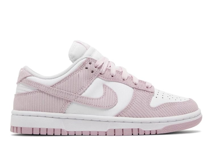 nike dunk low pink corduroy (w)