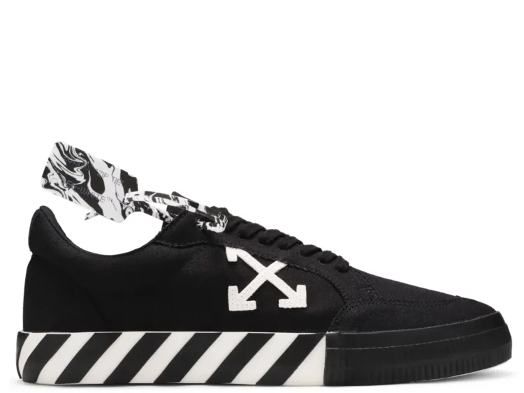 OFF-WHITE Vulc Low Black White Arrow