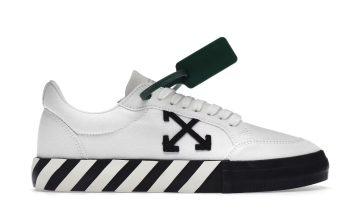 OFF-WHITE Vulc Low Canvas White Black SS22