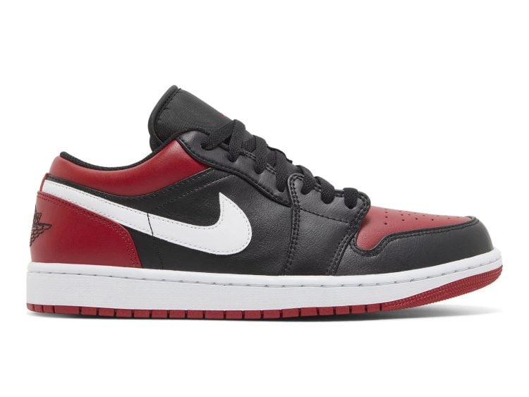 nike air jordan 1 low alternate bred toe