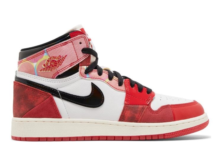 nike air jordan 1 retro high og spider man across the spider verse (gs)