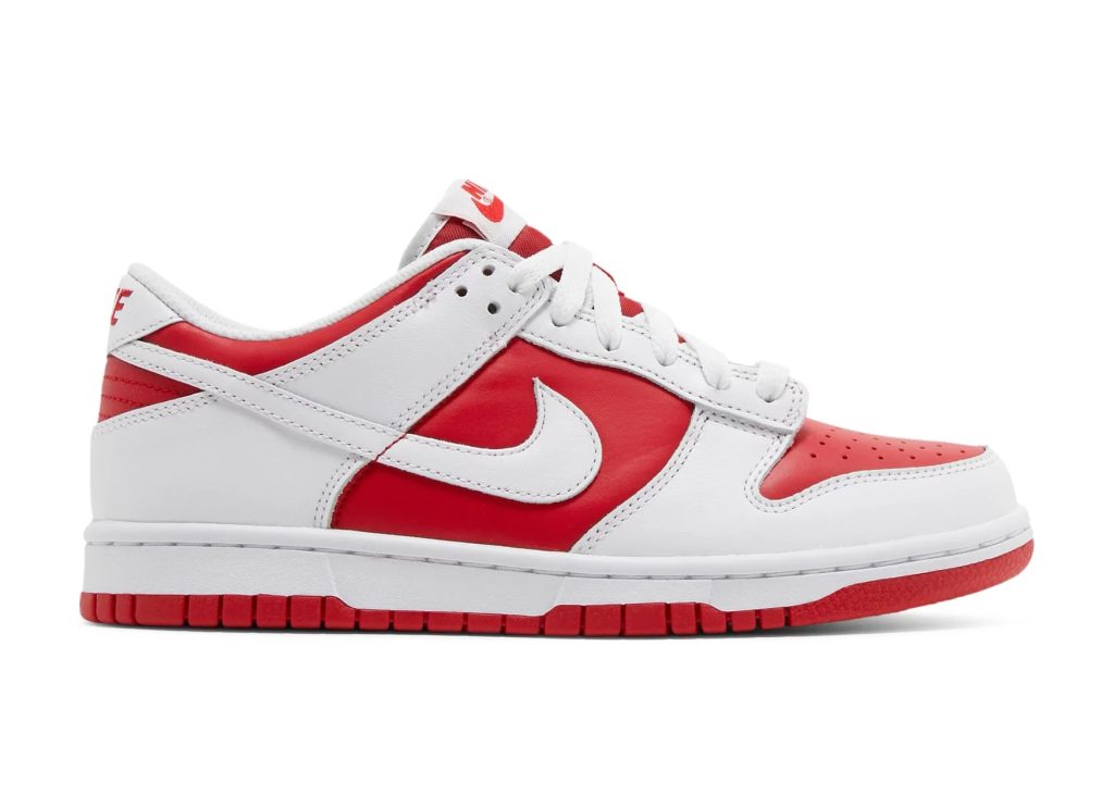 Nike Dunk Low Championship Red (2021) (GS) - CW1590-600 | Sneaker