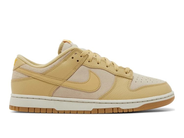 nike dunk low khaki suede gum