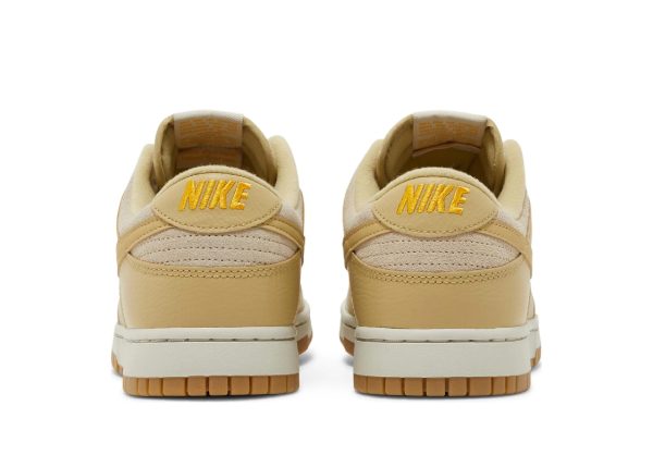 nike dunk low khaki suede gum3