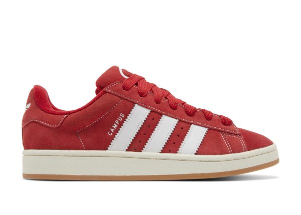 adidas campus 00s better scarlet cloud white