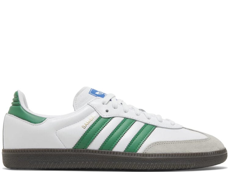 adidas samba og footwear white green