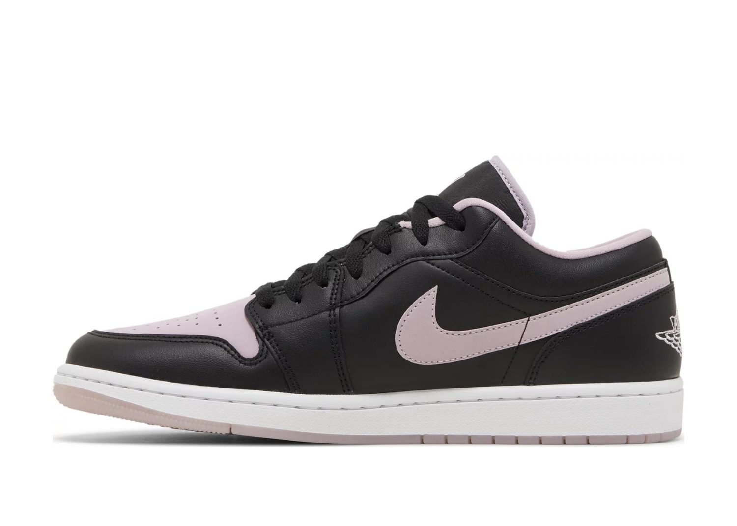 nike air jordan 1 low se black iced lilac2