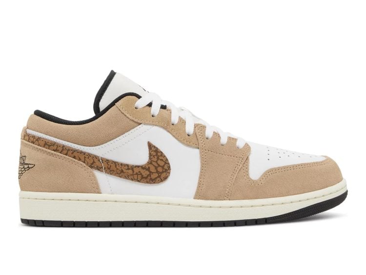 nike air jordan 1 low se brown elephant