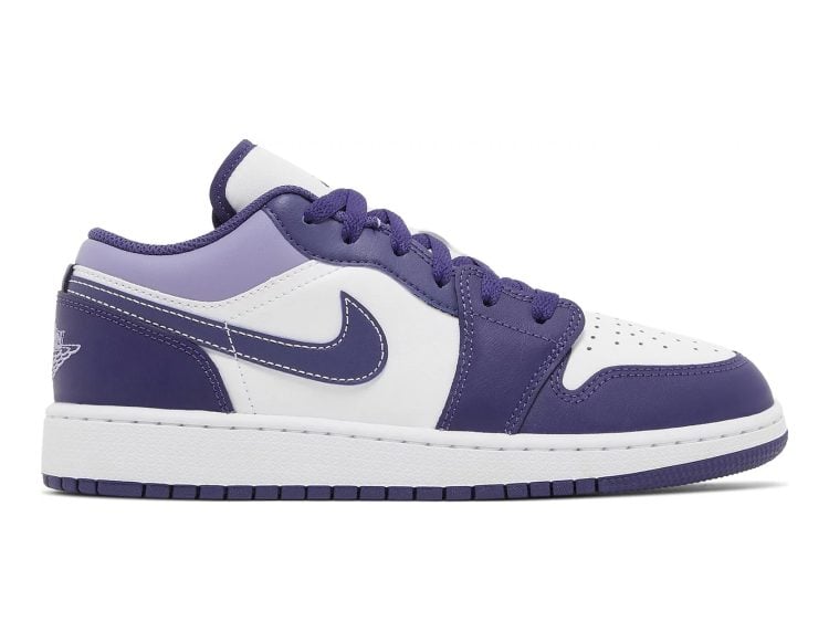 nike air jordan 1 low sky j purple (gs)