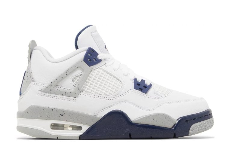 nike air jordan 4 retro midnight navy (gs)