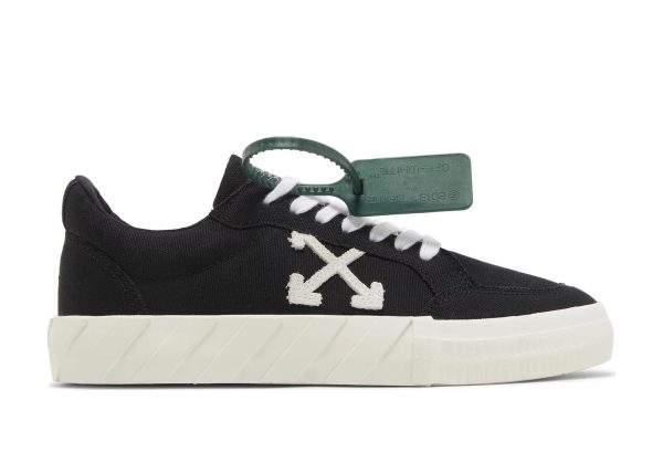 off white vulcanized low black white (w)