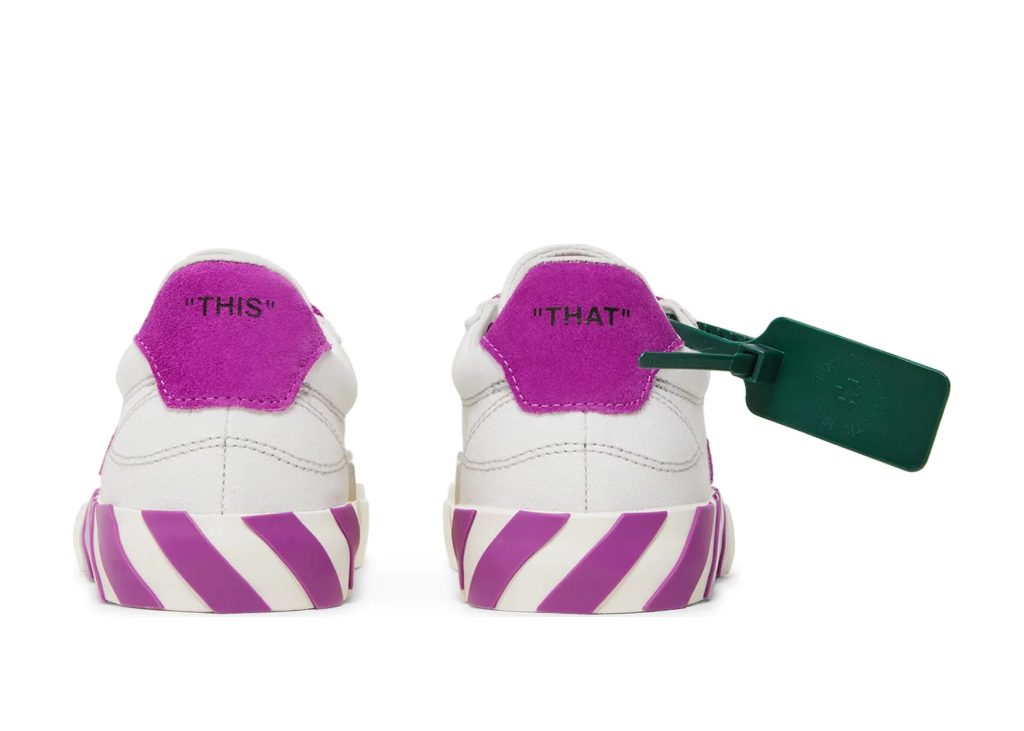OFF-WHITE Vulcanized Low White Fuchsia (W) - OWIA178S22FAB0010132