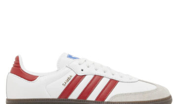 adidas Samba OG White Better Scarlet