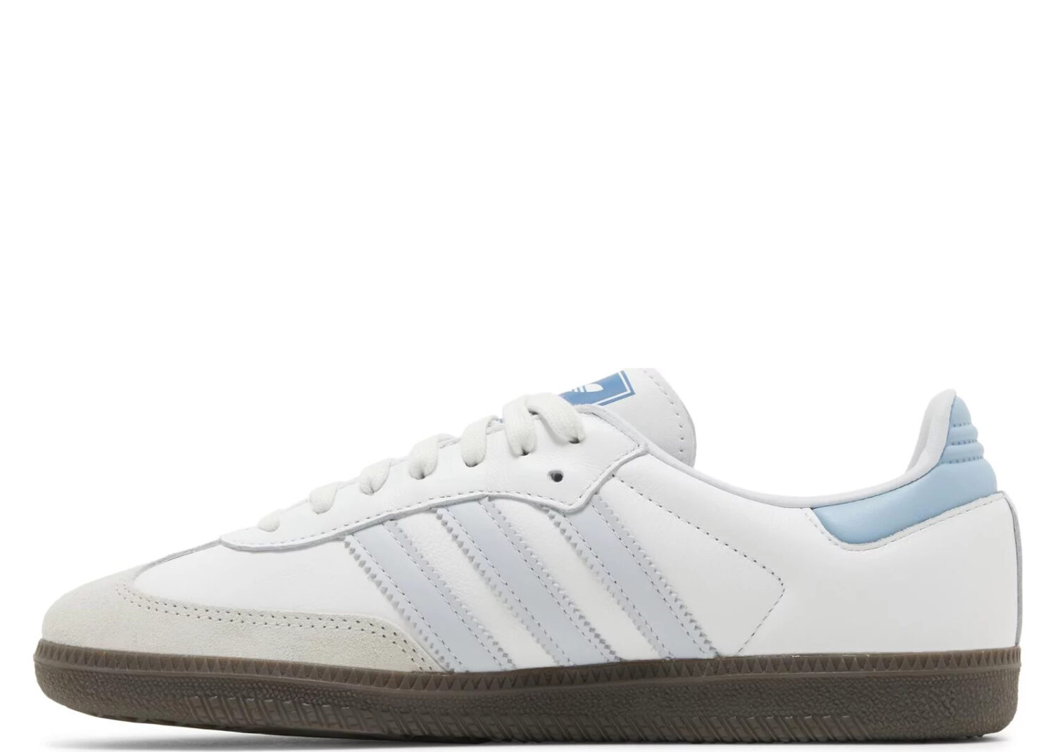 adidas samba og white halo blue