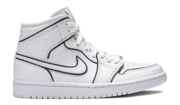 Nike Air Jordan 1 Mid Iridescent Reflective White (W)
