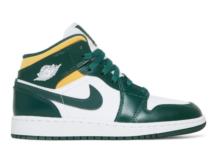 nike air jordan 1 mid sonics (2021) (gs)