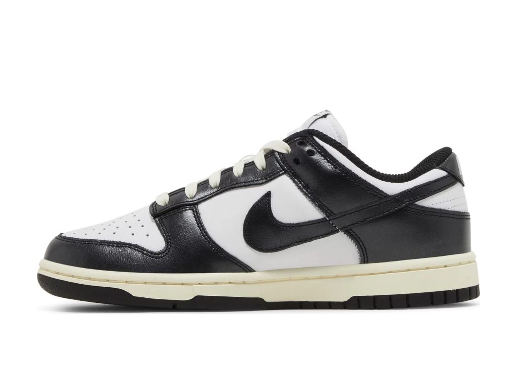 Nike Dunk Low Vintage Panda (W) - FQ8899-100 | Sneaker Baker